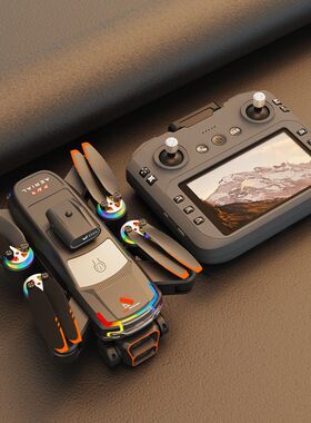 跨境新品JS39P带4.3英寸屏幕遥控器无人机折叠航拍避障遥控飞机