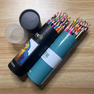 画室自用推荐36色绘画彩铅柯勒乔大师正品油性彩铅易上色填色桶装