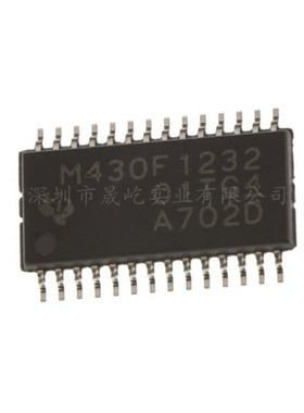 原装正品 贴片 MSP430F1232IPWR TSSOP-28 芯片 16位微控制器