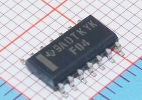 逻辑芯片 74F04D SN74F04DR SOP3.9mm 74F04 逻辑IC