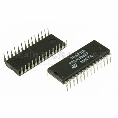 TDA7318D 贴片SOP-28 数字控制立体声音频处理器 元器件 全新原装