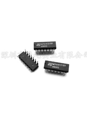 数字逻辑芯片 M74HC21B1 M74HC21B 74HC21B直插 DIP14 全新原装