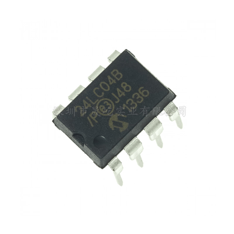 24LC04B-I/P DIP8 PIC存储器 串行EEPROM 原装现货