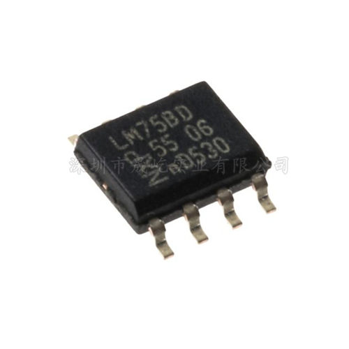 原装正品 NXP LM75BD LM75 温度传感器芯片IC SOP8 代替LM75AD