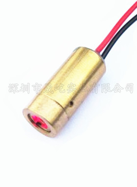 3V一字激光灯头 9MM激光头二极管模组直流电红色红光红外线小横线