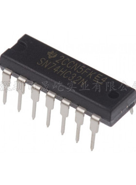 原装进口 SN74HC32N 74HC32P DIP-14 逻辑栅极和逆变器 芯片