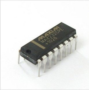 全新现货 MAX232CPE 封装DIP16 MAX232 收发器 TTL电平转换前