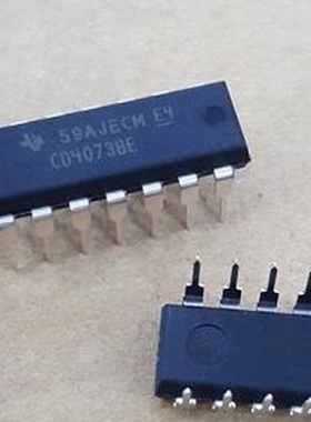 原装进口 CD4073BE  HEF4073BP   直插  DIP14  14脚