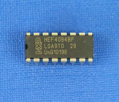 IC集成电路HEF4094BP DIP16 直插计数器移位寄存器全新现货