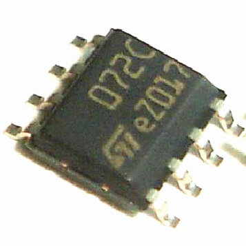 通用运算放大器 TL072CDT 072C 贴片SOP8 进口原装