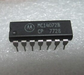 MC14072BCP CD4072BE 原装集成电路 IC集成块 DIP14 直插