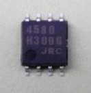 NJM4580M NJM4580 JRC4580 双运放无噪音频功放IC芯片 贴片SOP8