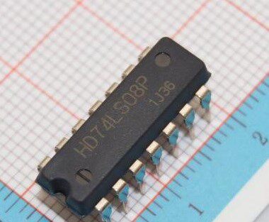 全新原装正品 HD74LS08P 74LS08 直插DIP14 栅极和逆变器