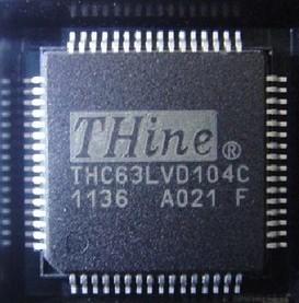 THINE原装正品 THC63LVD104C QFP64 63LVD104C 量大价优 63LVD104