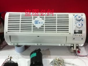 全铜汽车空调套机收割机工程车壁挂式专用汽车空调套机总成