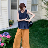 【新款】Z168-H212牛仔背心+黄色裤子套装P145控218，商品下架区，浙宝168