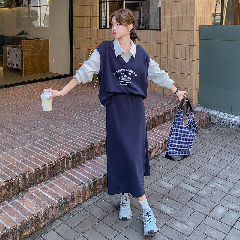 现货！168-H079藏青字母套装P155控228,女装套装/套裙,浙宝168