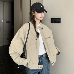 现货数据好！168-H005工装外套P135控188图片