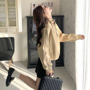 现货！168-H112蝴蝶结短外套P145控218图片