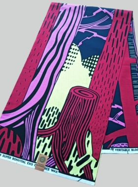 现货1码纯棉布料非洲风格荷兰蜡染布 Hollandais Wax Fabric LLLL