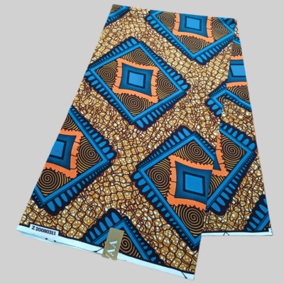 涤纶非洲穆斯林蜡染布6码