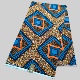 African Wax Fabric 涤纶穆斯林非洲蜡染布polyester 6码 超级蜡布