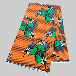 全棉高端非洲蜡染布Cotton African Wax Fabric100%全棉一码FFF