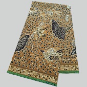 African Wax Fabric 涤纶穆斯林非洲蜡染布polyester 6码 超级蜡布