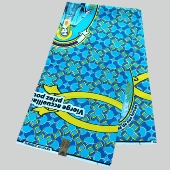 涤纶非洲蜡染布教堂设计 蜡布 Fabric双面印花一码 African Wax