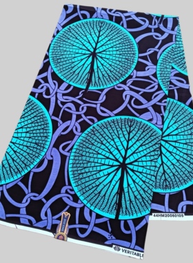 现货1码纯棉布料非洲风格荷兰蜡染布 Hollandais Wax Fabric HHHH