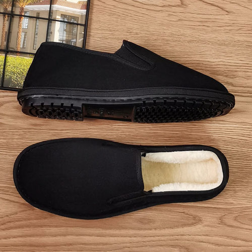 棉鞋冬季保暖加绒加厚西山布鞋