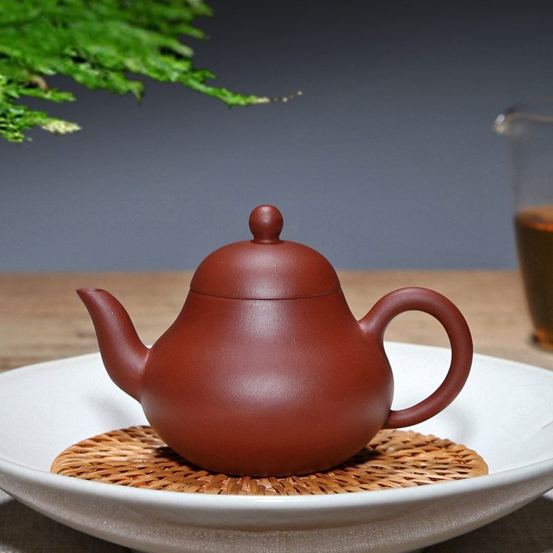 宜兴紫砂壶名家董开生纯手工泡茶壶功夫茶具140CC原矿底槽青思亭