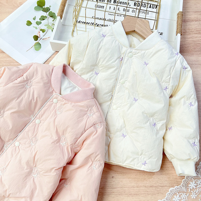 洋气儿童轻薄羽绒服内胆短款男童女童中大童宝宝小童学生校服内穿