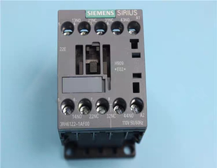 正品 西门子 抱闸封星接触器 3RH6122-1AF00 2开2闭 AC110V 电梯