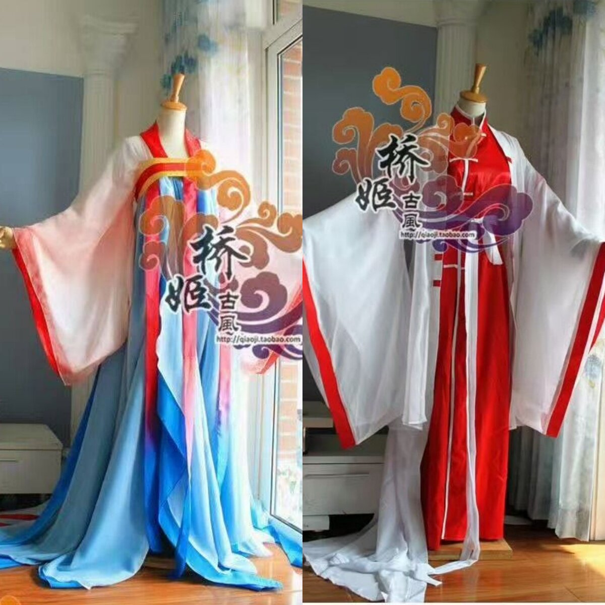 洛 天依/乐 正绫cos 忆红莲cos 南北组定金 V+ 古风古装 桥姬古风