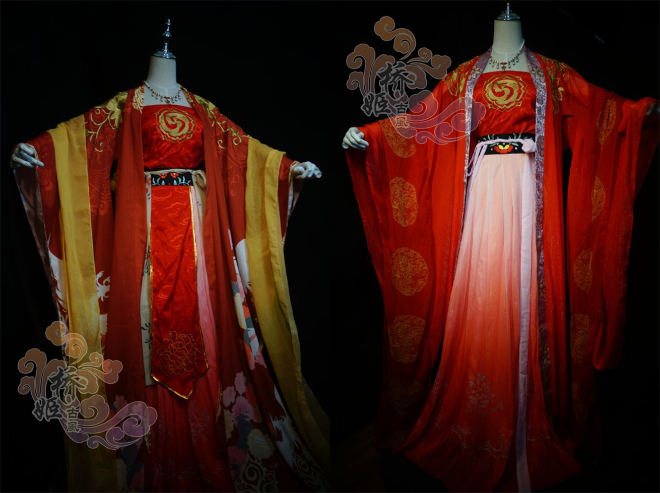 【现货掉落】兰陵金氏婚服 原创 师姐婚服 秦愫婚服 女装 桥姬古