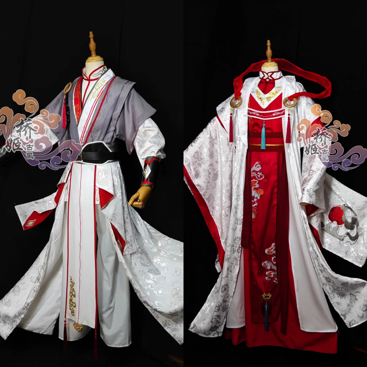 孙策cos周瑜cos 千年春定金 忘川风华录cos 古风 古装 桥姬古风