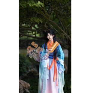 汤显祖cos 义仍 清远道人 忘川风华录cos 古风 古装 桥姬古风