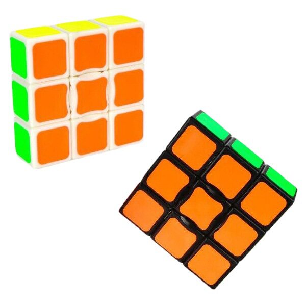 133单阶魔方黑色1X1X3一阶魔方智力益智热卖减压地摊儿童玩具礼物