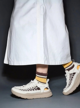 春夏户外溯溪凉鞋休闲编织透气徒步鞋男女2026新款潮流WK摇摇鞋