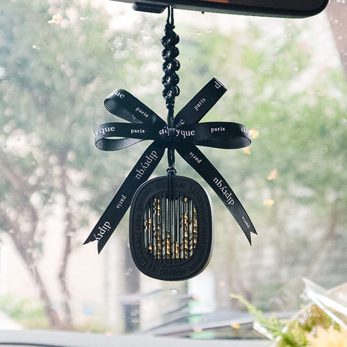 适用蒂普提克车载丝带蝴蝶结挂绳