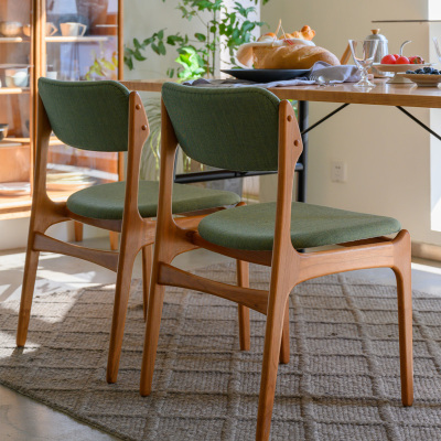 失物招领北欧餐椅实木