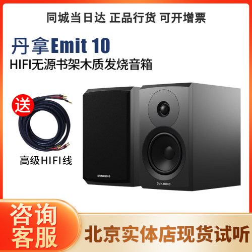 Dynaudio/丹拿 新意境系列Emit 10 HiFi无源书架音响木质发烧音箱