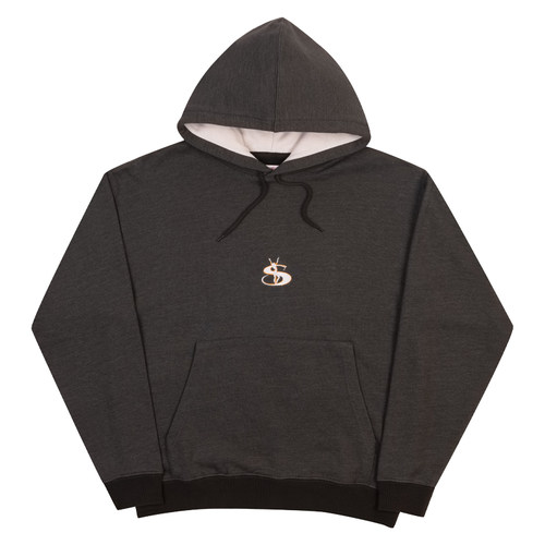 YARDSALE正品复古刺绣连帽卫衣