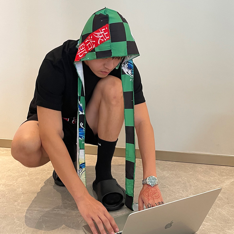 durag街头潮流轻薄动漫头巾帽