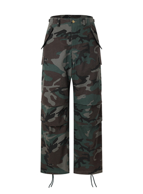 SWFI远东 25AW BAGGY廓形宽松直筒迷彩美式工装长裤M65伞兵裤情侣