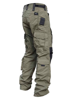 2025入侵者战术裤迷彩裤男春秋多口袋户外骑行耐磨登山美式工装裤