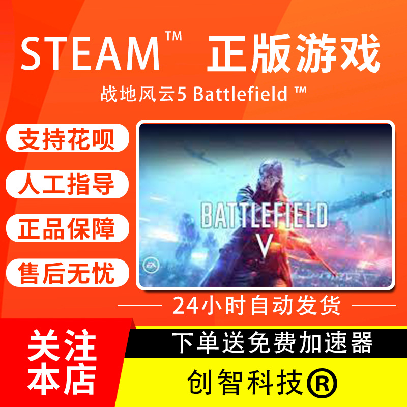 steam战地5BattlefieldV白号