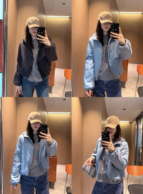 轻量巨保暖新型棉绒～现雾霾蓝户外日常高穿搭率帅气棉衣棉服外套