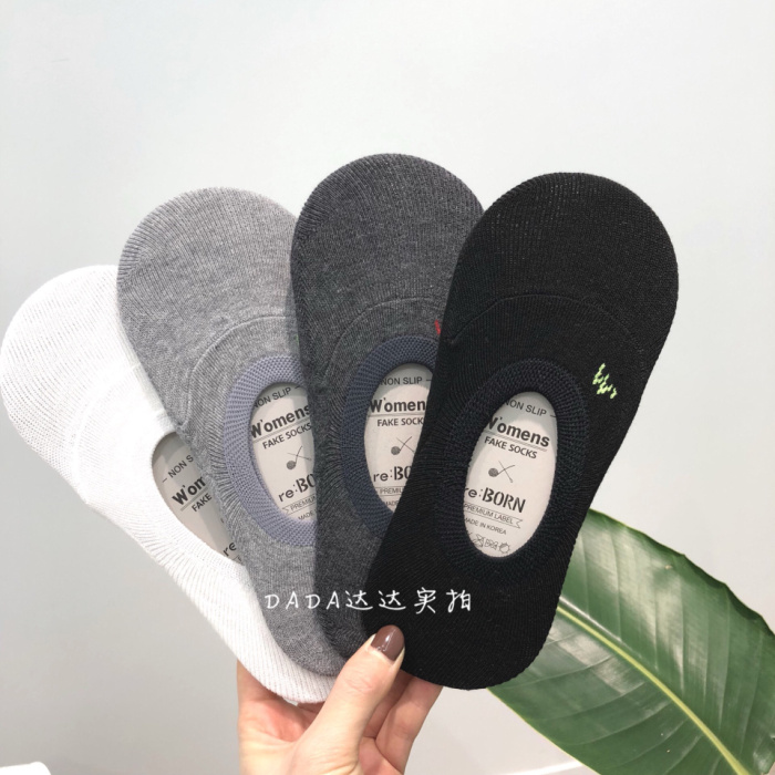现货推荐 韩国女袜 超舒服舒适W爆款浅口袜子船袜